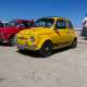 Poi c�� una 500 R gialla modificata secondo il concetto del �restomod�: si personalizza l�auto senza per� stravolgerne la base di partenza